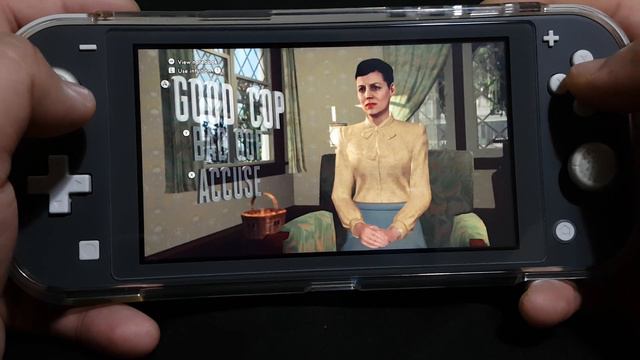 LA Noire on Nintendo Switch Lite Part 5 смотреть онлайн