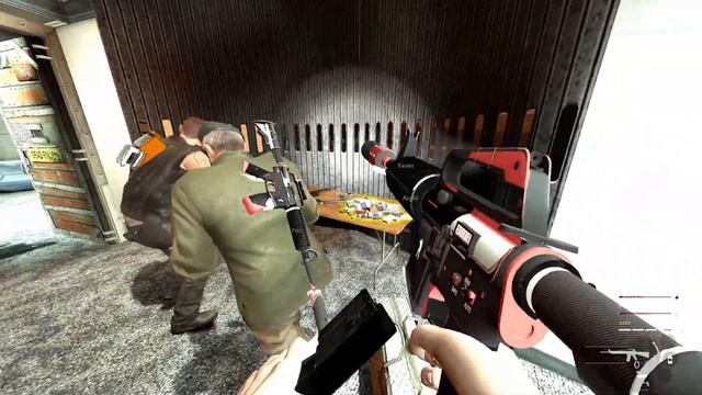Left 4 Dead 2 M4A1-S Cyrex CSGO Skin Realism Expert Gameplay смотреть онлайн