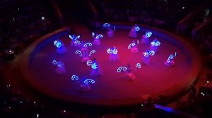 танец - ИГРА СВЕТА на арене цирка