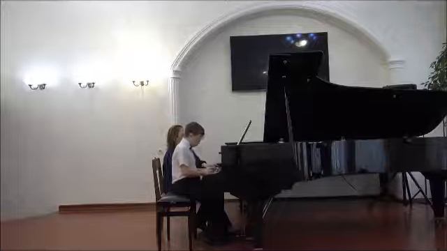 Хомин Сергей, Нагайцева Наталья Алексеевна. Р.н.п. "Светит месяц". смотреть онлайн