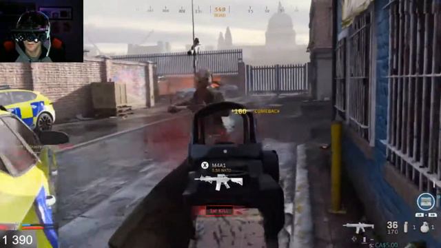 Getting A Kill While Wearing Night Vision Goggles! (Cod Modern Warfare) смотреть онлайн