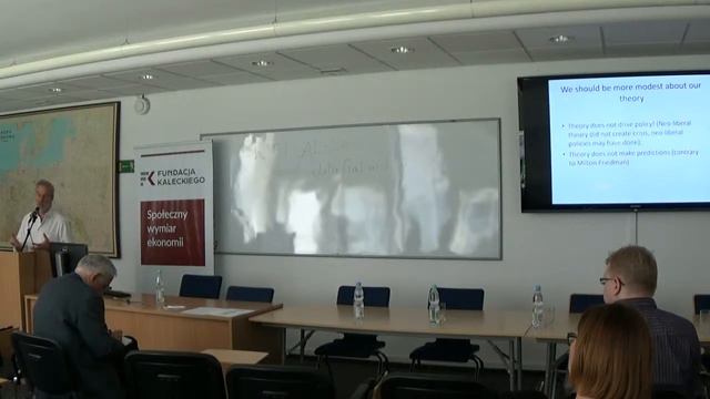 Prof. Jan Toporowski at Redefining economics: beyond the neoclassical approach conference смотреть онлайн