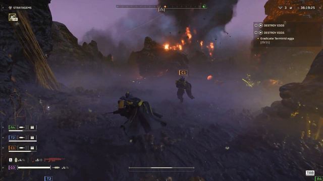 Helldivers 2 -Flying bugs смотреть онлайн