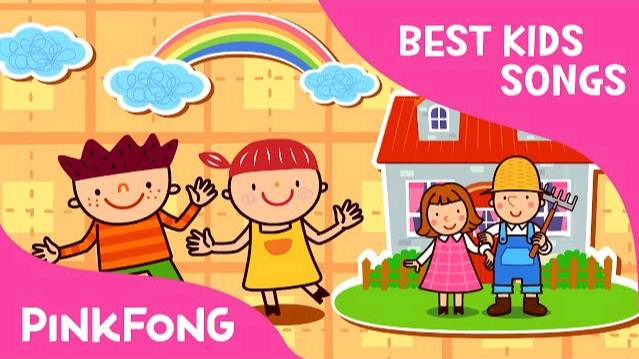The Farmer in the Dell | Best Kids Songs | PINKFONG Songs for Children смотреть онлайн