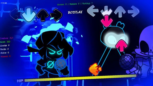 Good Time But Nightmare BF VS Sans And Cuphead! | Friday Night Funkin