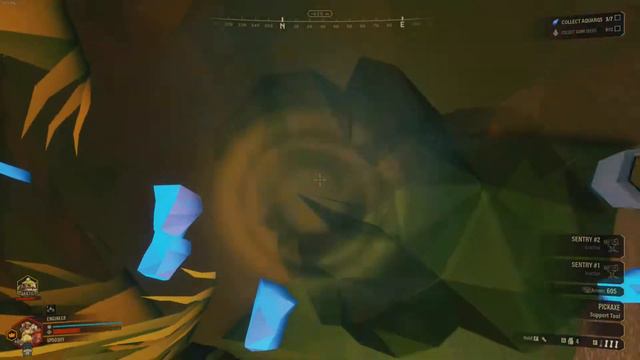 Engineer And Driller Collect Seed Nuts | Deep Rock Galactic | смотреть онлайн