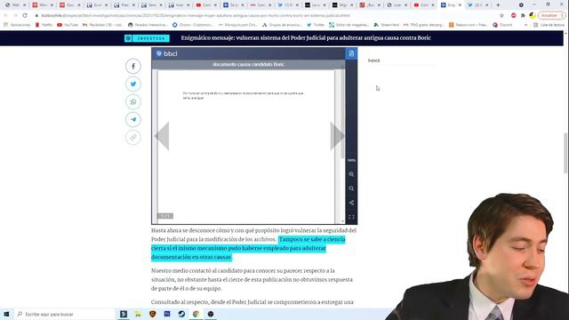 ¡VERGÜENZA NACIONAL! HACKERS ATACAN el PODER JUDICIAL y HACKEAN a BORIC смотреть онлайн