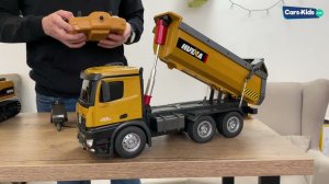 Радиоуправляемая спецтехника HUINA Экскаватор HN1535-1, самосвал HN1573, HN1583, кран HN1585