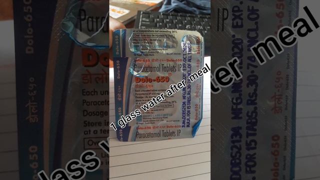 DOLO PARACITAMOL-- 650 mg, Feaver best medicine, painkiller смотреть онлайн
