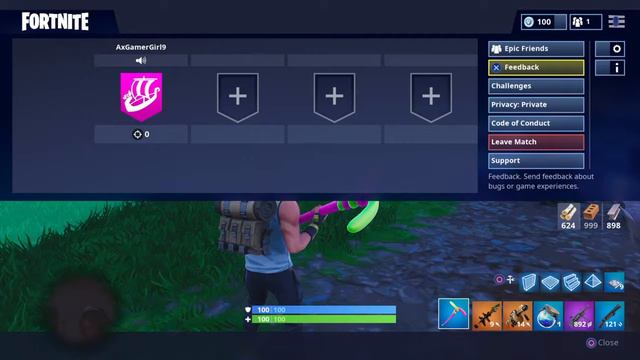 Fornite Playground смотреть онлайн