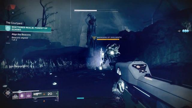 Destiny 2 Season of the Lost Shattered Realm Forest of Echoes Use Suppression Field Near Abbey смотреть онлайн