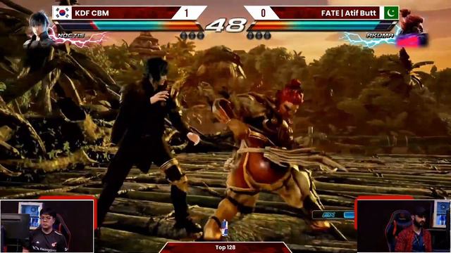 ATIF BUTT (Akuma) 🇵🇰 VS 🇰🇷 CBM (Noctis) TAKE DOWN - Tekken 7