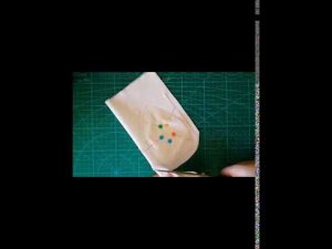 Перенос линий с выкройки на ткань