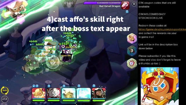 Guild boss battle tutorial and guide on Affo-Vamp team comp | Cookie Run Kingdom смотреть онлайн