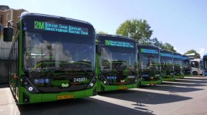 В Сочи 1 октября на маршрут 2М выйдут 9 новых электробусов