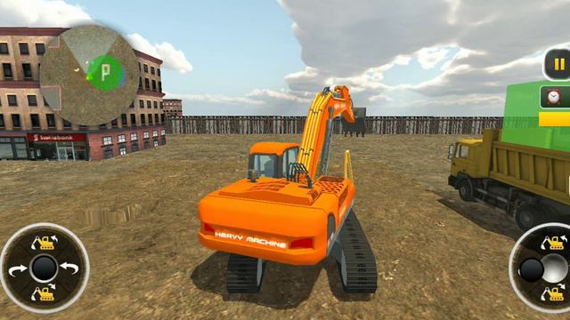 Heavy Excavator Simulator - City Construction Road Builder - Android Gameplay смотреть онлайн