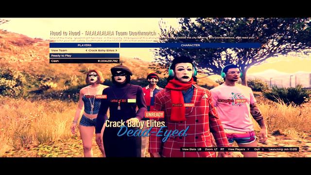 GTA5 Online CrewBattle- Uptown Mafia vs. Crack Baby Elites #1 смотреть онлайн