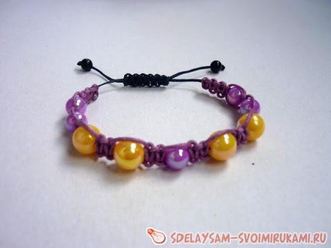 Как плети браслет Шамбала смотреть онлайн