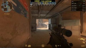 Counter Strike 2 - Test in I5 2500K+RX 580 8GB DDR5 (2024,1080P) /fHDgaming/