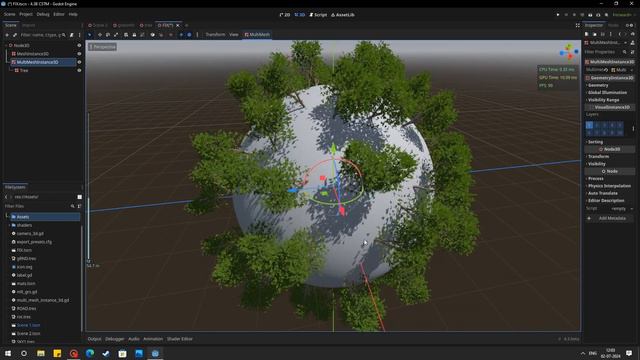 How I fixed Godot 4 Multimesh смотреть онлайн