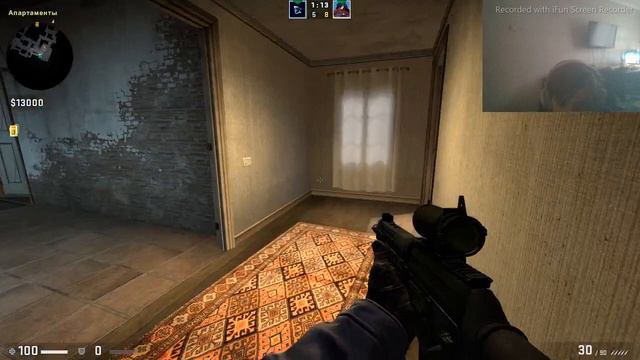 1 НА 1 С ДРУГОМ В КС ГО НА ИНФЕРНО смотреть онлайн