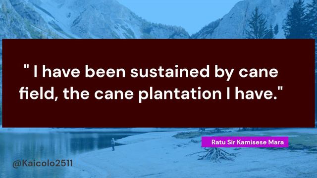 Famous Quotes & Sayings from The Honourable Ratu Sir Kamisese Mara - Former Prime minister of Fiji смотреть онлайн