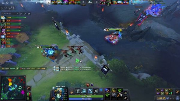 Yatoro Naga Siren - Team Spirit vs PSG.LGD - Grand Final - Game 1 - Dota 2 The International 10