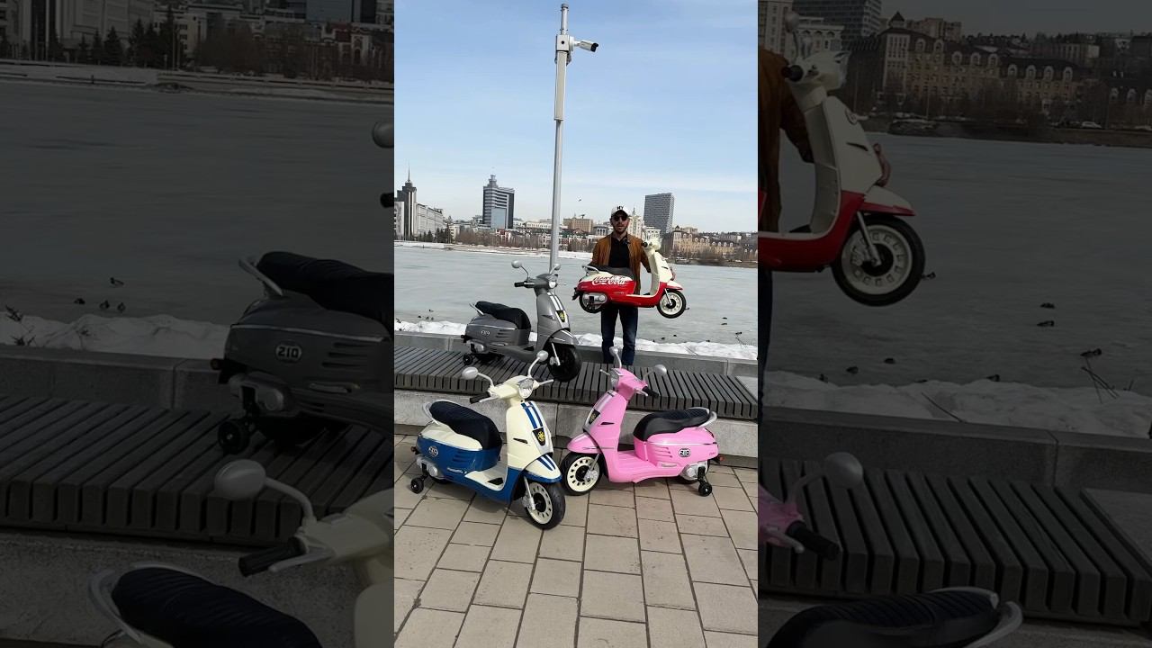 Детские скутеры Веспа в новом исполнении. 15.490₽, сайт cars-kids.com смотреть онлайн