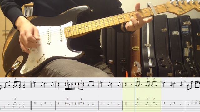 〚TAB〛One Of Us - Joan Osborne│guitar cover│tabs│lesson смотреть онлайн