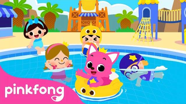 Let’s Go Swimming | Learning How to Swim | Sports Songs | Pinkfong Songs for Children смотреть онлайн