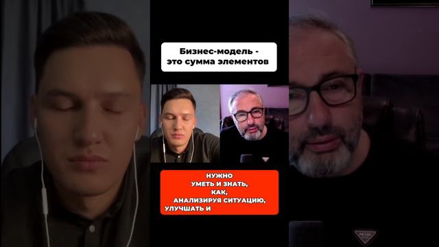 Бизнес-модель - это сумма элементов. смотреть онлайн
