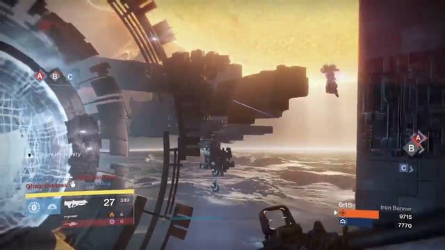 Destiny- Double Kill Tracking Rocket Launch Across Map! смотреть онлайн
