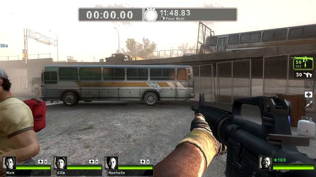 Left 4 Dead 2 - Bridge Teleport Spot - Survival - HD смотреть онлайн
