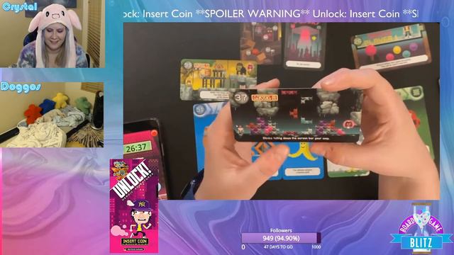 Twitch VOD: Crystal plays Unlock!: Heroic Adventures - Insert Coin смотреть онлайн