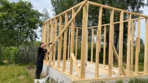 КАК СУПЕР БЫСТРО ПОСТРОИТЬ БАНЮ СВОИМИ РУКАМИ