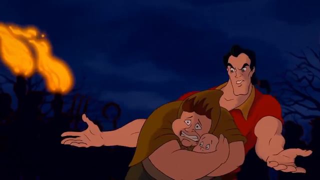 The Best of Gaston!!! Beauty and the Beast Scenes! смотреть онлайн