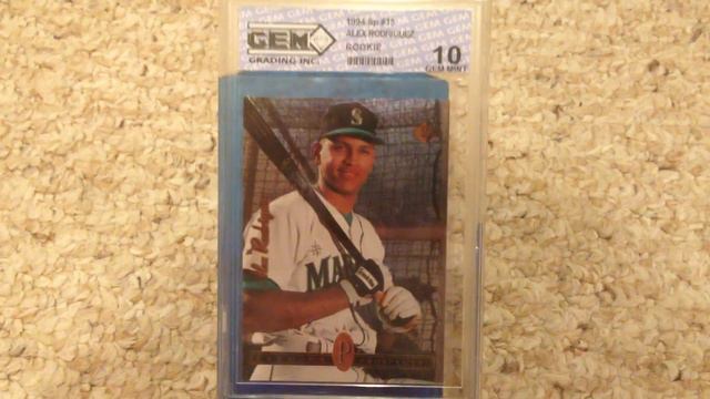Baseball Card Collection (My Top 50 Baseball Cards #50 To #26)