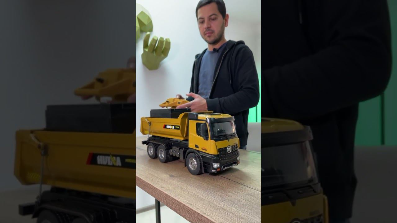 Большой и мощный р/у самосвал Хайна. Сайт для заказа cars-kids.com смотреть онлайн