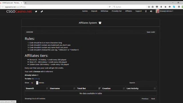 CS:GO Gambling Site смотреть онлайн