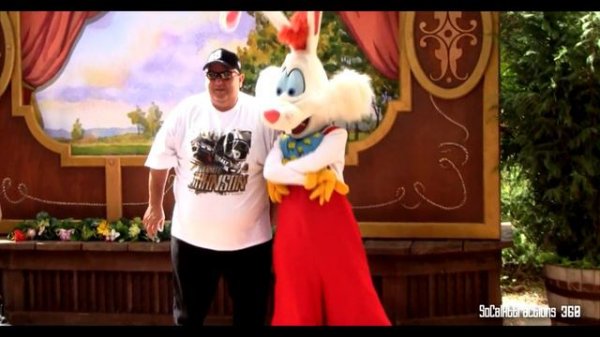 [HD] Rare - Silly Roger Rabbit - Meet & Greet - Disneyland