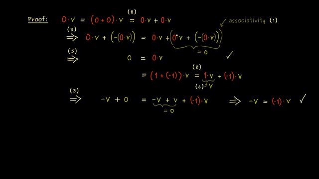 Abstract Linear Algebra 3 | Linear Subspaces [dark version] смотреть онлайн