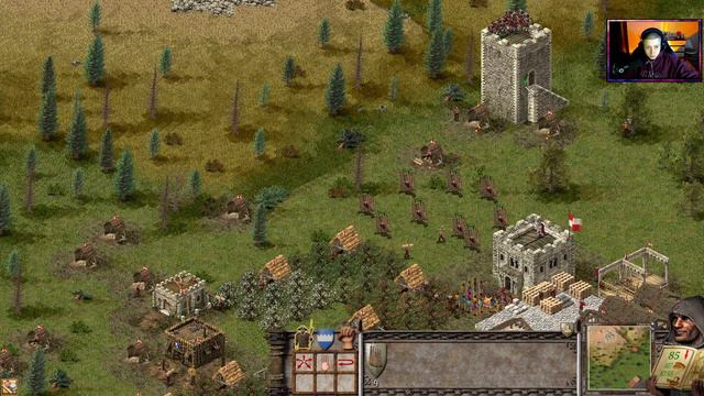1v1v1v1 СРЕДНИЙ УРОВЕНЬ РАЗВИТИЯ + АВТОРЫНОК Stronghold DE смотреть онлайн