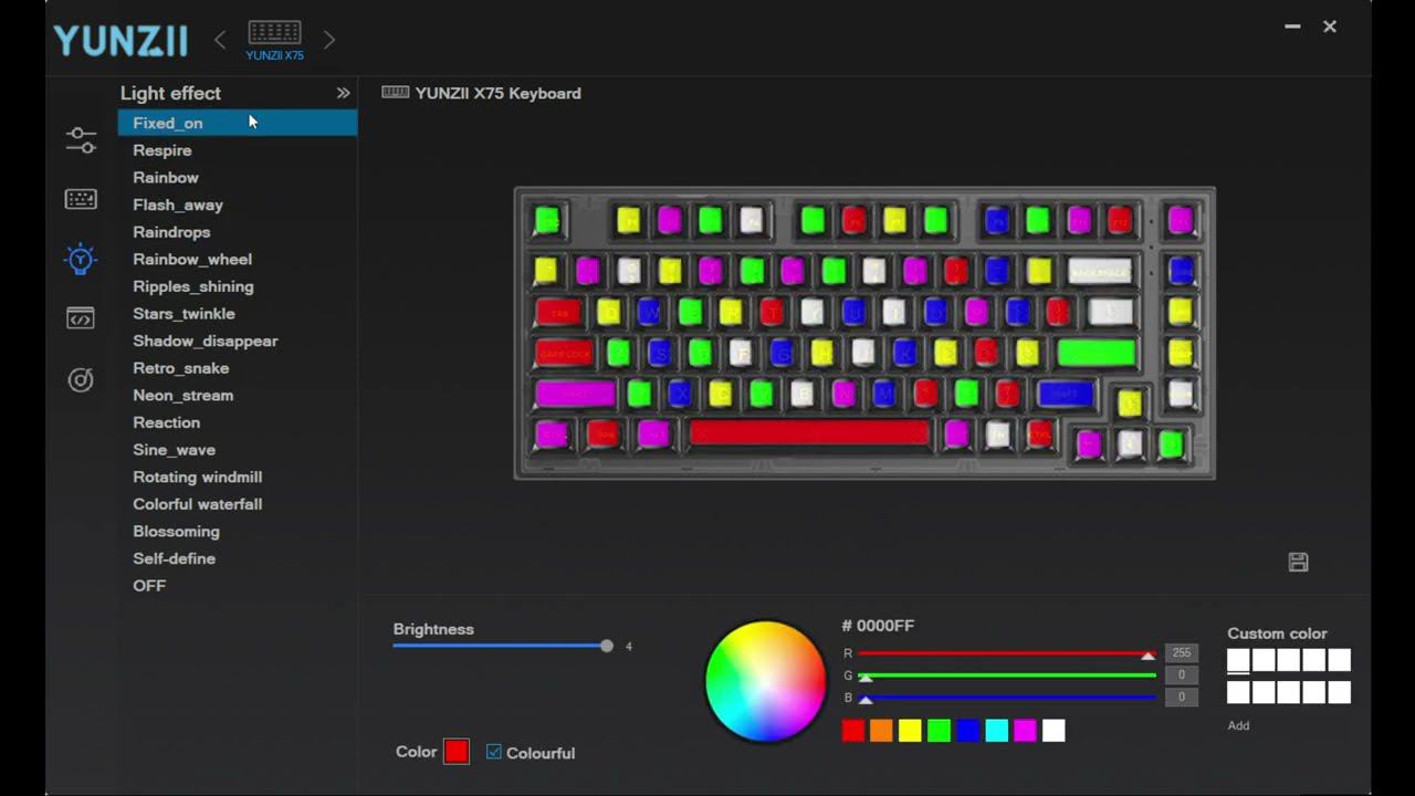 Обзор прозрачной механической клавиатуры YUNZII X75 смотреть онлайн