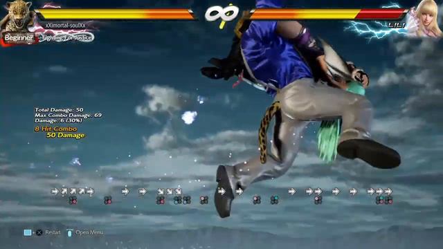 Tekken 7 - King Max Damage off Hopkick смотреть онлайн