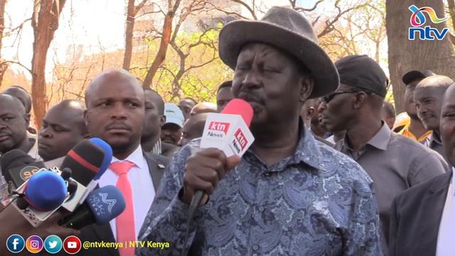 Raila Odinga attends Bunge la Wananchi at Jevanjee Gardens, Nairobi смотреть онлайн