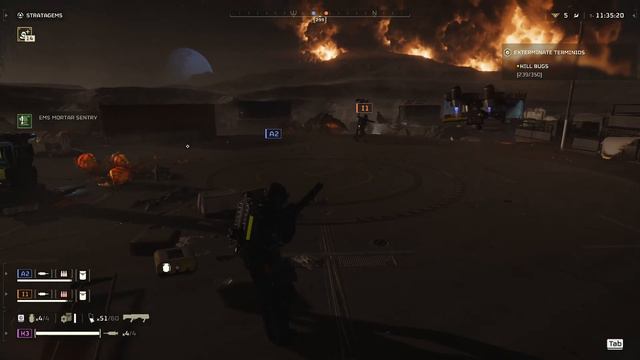 Helldivers 2 - difficulty 5 exterminate terminids смотреть онлайн