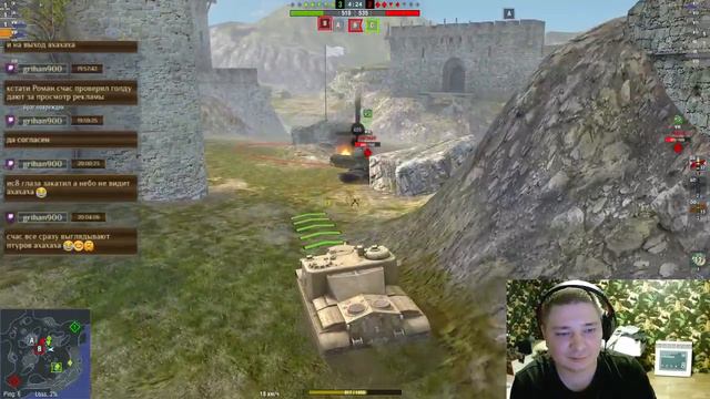 Катаем в WoT Blitz, на выходных продолжу прохождение игры Mafia 2 смотреть онлайн