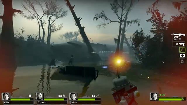 Luke Plays Left 4 Dead 2 Blind 21 - Swamp Fever: Swamp 1/2 смотреть онлайн