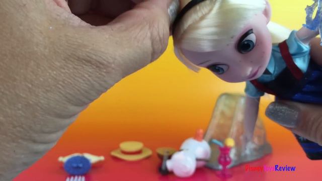 Frozen Elsa Olaf - Disney Animators Collection - Olaf's Summer Dream by DisneyToysReview смотреть онлайн