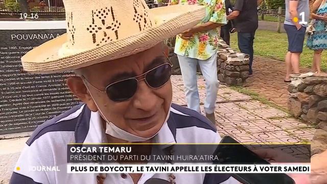 Le 4 juin, Oscar Temaru appelle cette fois-ci à voter смотреть онлайн